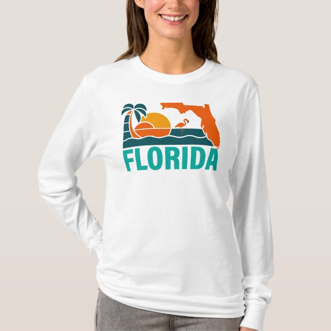 Florida, camiseta de los Estados Unidos (Anverso)