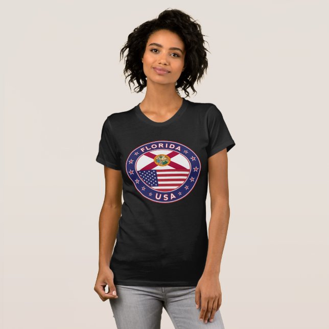Florida, camiseta negra, (Anverso completo)