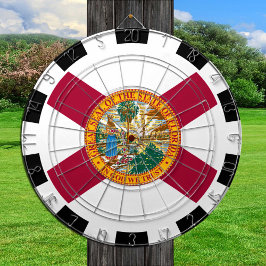 Florida Dartboard USA & Florida Flag / tablero de