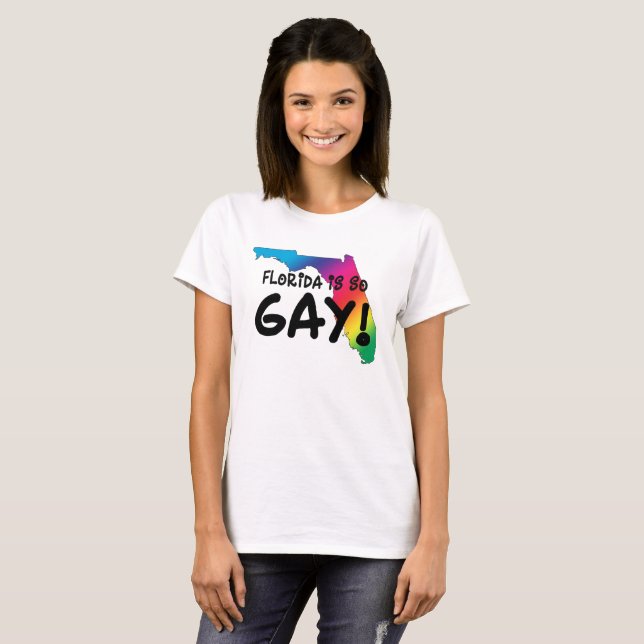 Florida es una camiseta gay (Anverso completo)