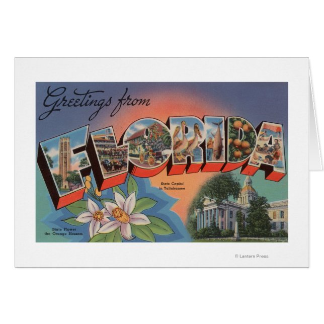 Florida (Escena de la Capital Estatal) (Anverso (Horizontal))