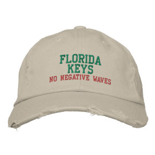 FLORIDA KEYS NO GORRA DE OLAS NEGATIVAS