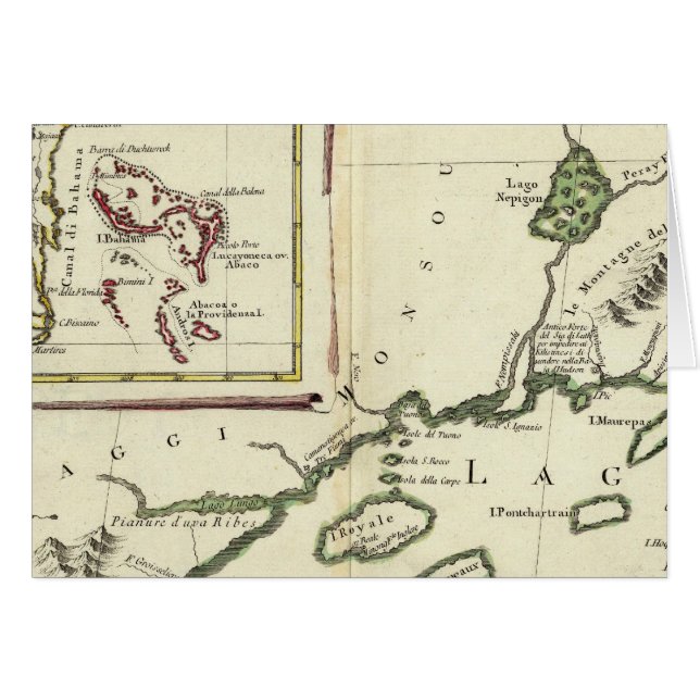 Florida, Lagos Superiores, Bahamas (Anverso (Horizontal))