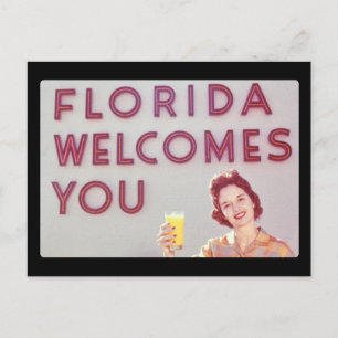 Florida le da la bienvenida a su postal