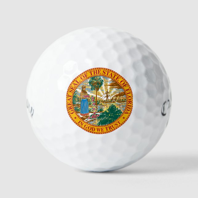 Florida State 12 Bolas de golf Callaway (Anverso)