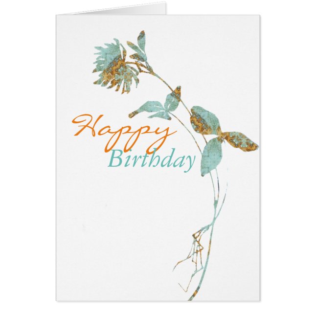 Florillas Happy Birday Flower (Frente)