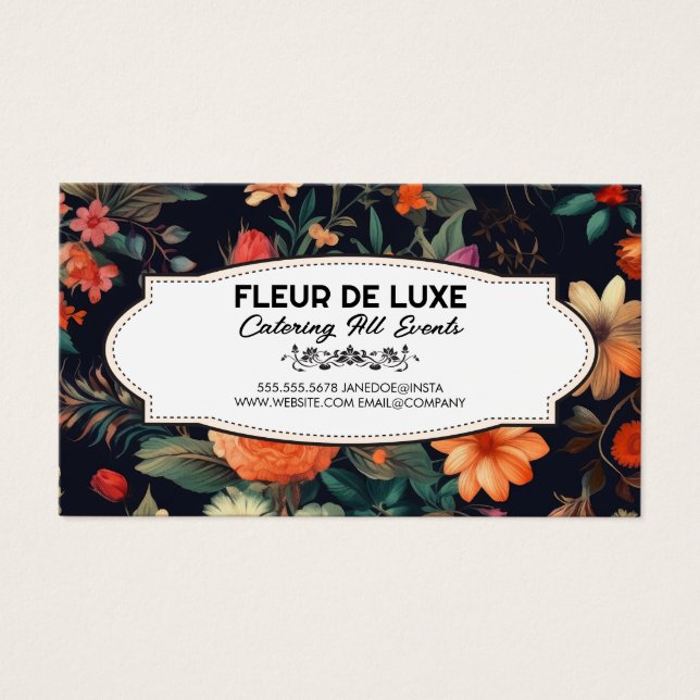Florismo | Fondo de flores elegantes (Frente)