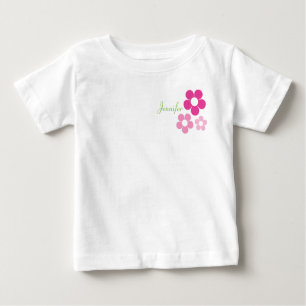 Florista con nombre - camiseta infantil