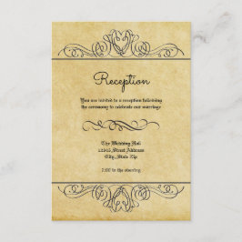 Floritura Formal Floral - Invitación a la Recepció