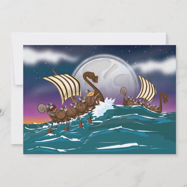 Flota de la invasión de personalizado Viking (Anverso)