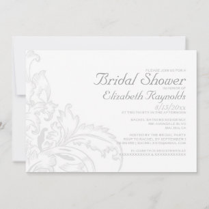 Flourish Bridal Shower Invitaciones