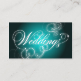 Flourish elegante de la tarjeta de visita del