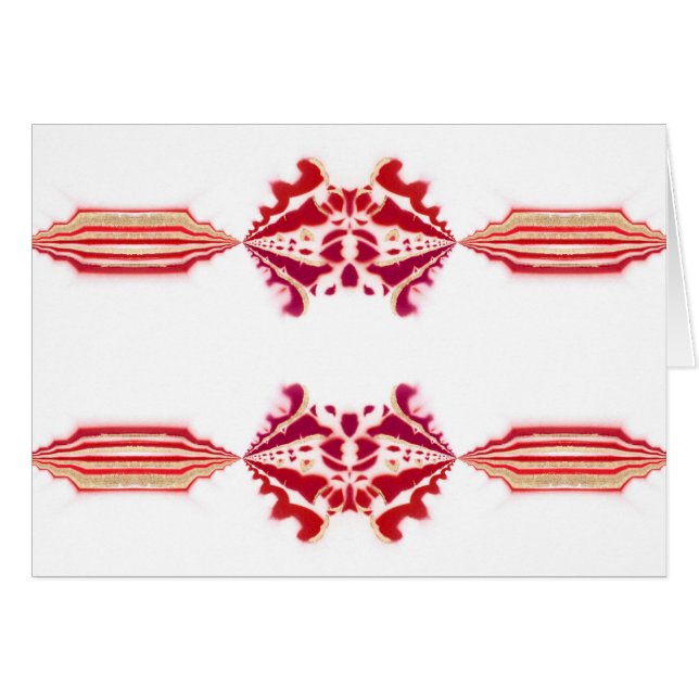 Flourish magenta blanco rojo NT del oro de (Anverso (Horizontal))