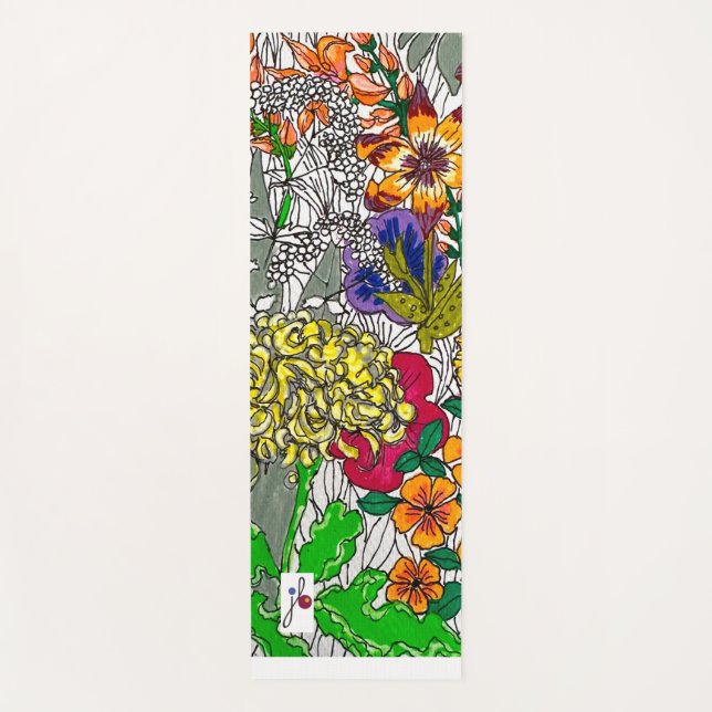 Flower Arranging Yoga Mat (Anverso)