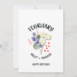 Flower Birthday Card
