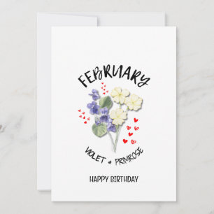 Flower Birthday Card