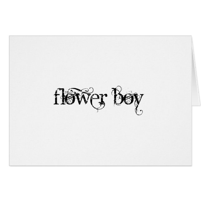 Flower Boy (Anverso (Horizontal))