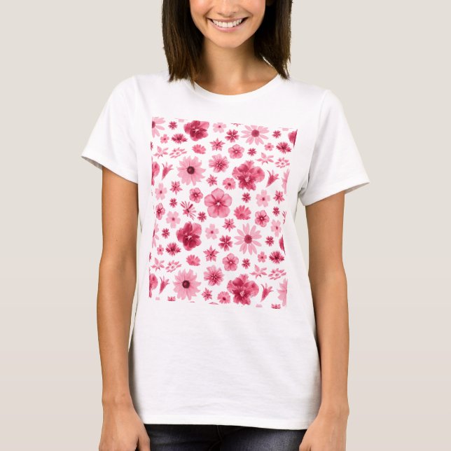 flower camiseta (Anverso)