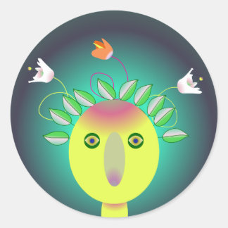 FLOWER DIOS Pegatina