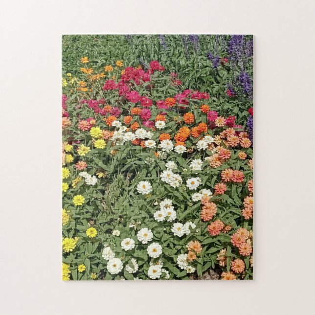 Flower Garden Puzzle (Vertical)