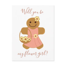 Flower Girl Gingbread | Postal