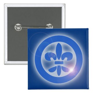 Ho Oponopono Flor de lis - Lis Flower - Shine Healing Effects Chapa Redonda De 5 Cm