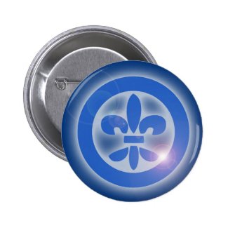 Ho Oponopono Flor de lis - Lis Flower - Shine Healing Effects Chapa Redonda De 5 Cm