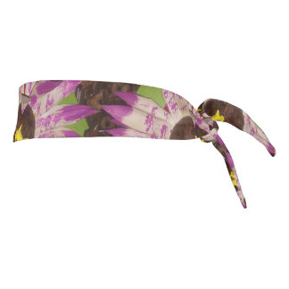 flower picture headband