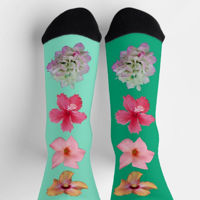 Flower Power 1 Calcetines (Arriba)