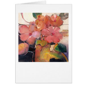 Flower Vase No. 3 ・ Michelle Abrams - tarjeta
