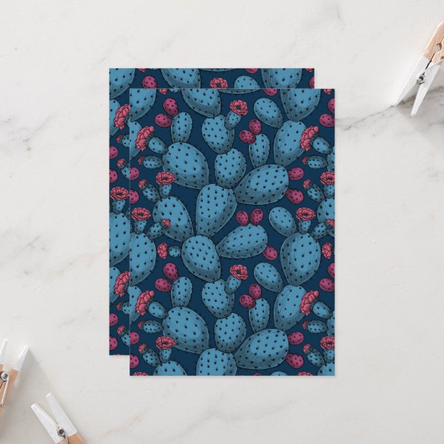 Flowering opuntia (Anverso/Reverso In Situ)