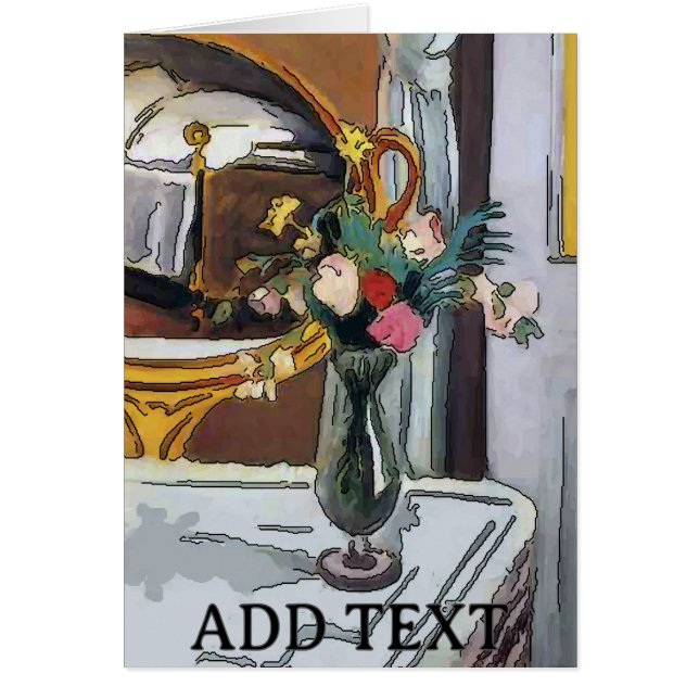 Flowers in Hurricane Glass (Frente)