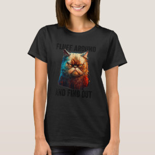 Fluff Around y Descubre camiseta Amante de los Gat