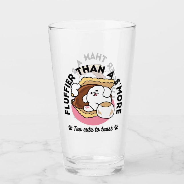 Fluffier Tha S’more - Perro y bollo de postre (Anverso)