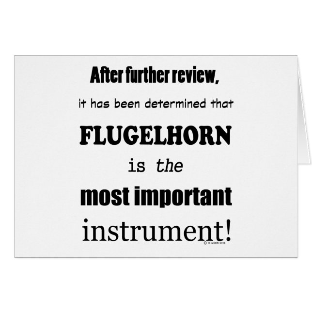 Flugelhorn Instrumento más importante (Anverso (Horizontal))