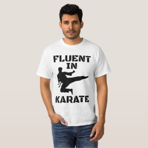 Fluido en Karate Camiseta divertida de Karate