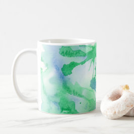 Flujo abstracto de una taza / copa