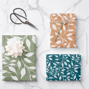 Flujo de Hojas Bailarinas Diseño Follaje Delicado