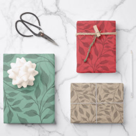 Flujo de hojas danzantes diseño oliage delgado