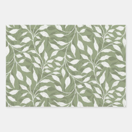 Flujo de hojas danzantes diseño oliage delgado