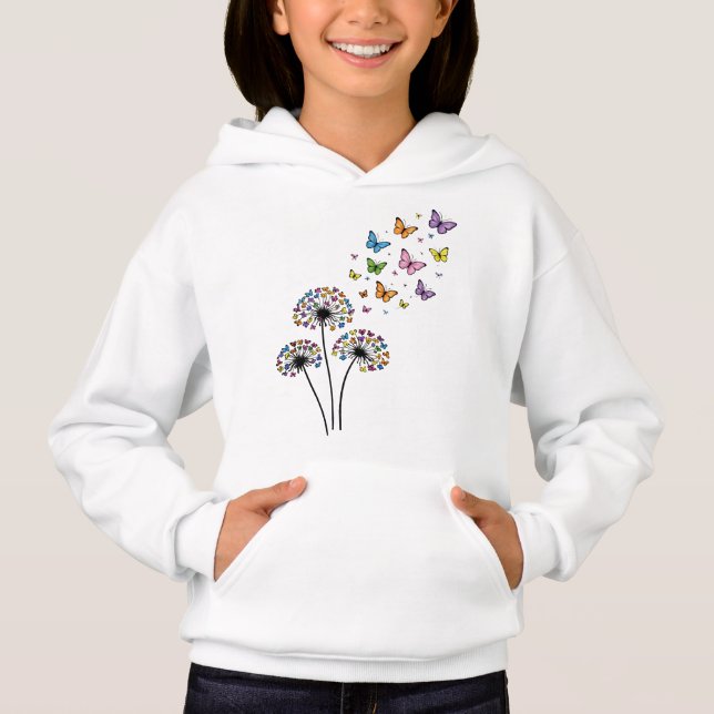 Flujo de mariposas de diente de león (Anverso)