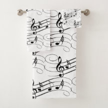 Flujo de notas musicales