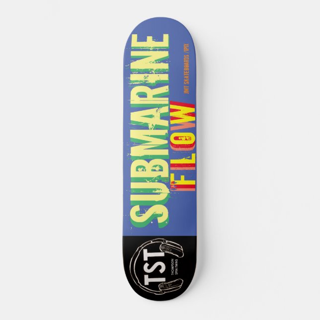FLUJO SUBMARINO /JMT SKATEBOARDS / IPIX (Anverso)
