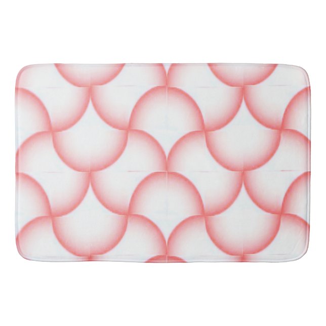 "Flujo Vibrante - Alfombra de Baño Grande" (Anverso)