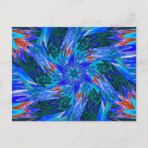 FLUJOS SALVAJES EN PASTELES 12 postal