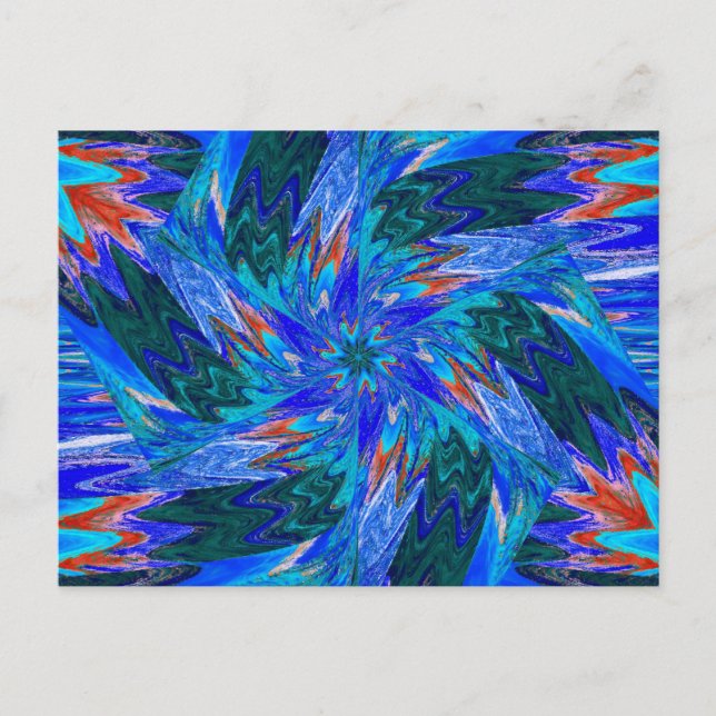 FLUJOS SALVAJES EN PASTELES 12 postal (Anverso)