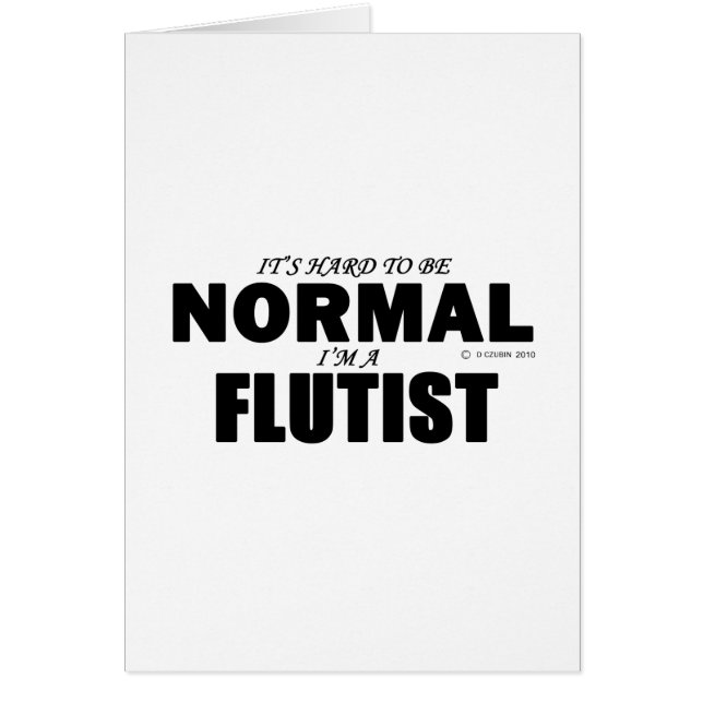 Flutista normal (Frente)