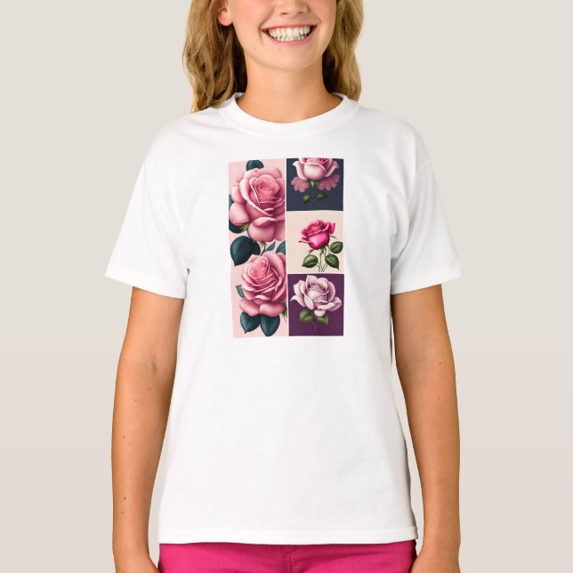 Flutter & Grace: Elegantes diseños de camisetas de (Anverso)