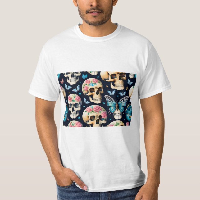 Flutter & Grace: Elegantes diseños de camisetas de (Anverso)