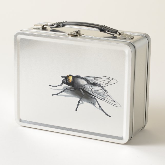 Fly Buddy acero inoxidable lunbox (Anverso)